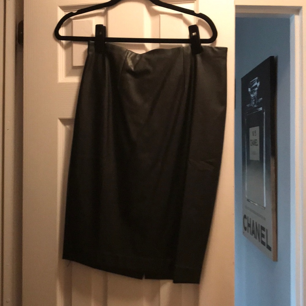 New with tags! Faux Leather Skirt